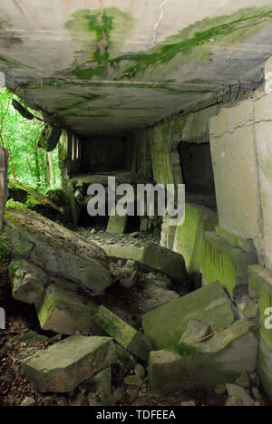 Quarti di Reich Ministro degli armamenti e la Produzione Bellica Fritz Todt, poi Albert Speer, in Wolfsschanze (Wolf's Lair) in Gierloz, Polonia. Il 4 luglio 2 Foto Stock