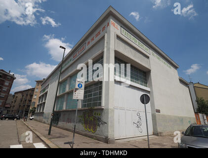 Torino, Italia - circa giugno 2019: Fondazione Merz galleria d'arte Foto Stock