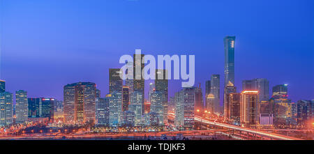 Beijing International Trade CBD Foto Stock