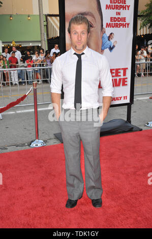 LOS ANGELES, CA. Luglio 08, 2008: Scott Caan presso la premiere mondiale del suo nuovo film 'Meet Dave' al Mann Village Theatre, Westwod. © 2008 Paul Smith / Featureflash Foto Stock