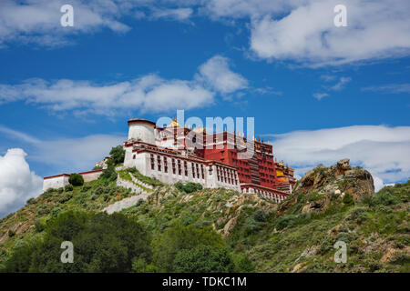 Palazzo di Potala Foto Stock