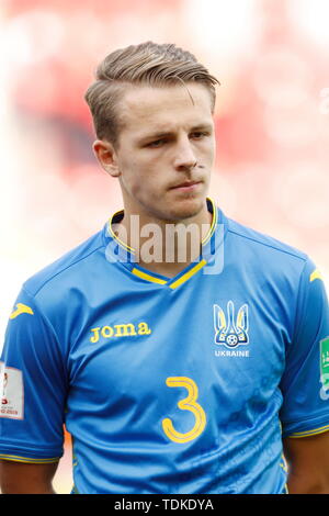 Lodz, Polonia. Il 15 giugno, 2019. Oleksandr Safronov (UKR) Calcio/Calcetto : FIFA U-20 Coppa del Mondo in Polonia 2019 partita finale tra Ucraina 3-1 Corea Rep a Lodz Stadium di Lodz, Polonia . Credito: Mutsu KAWAMORI/AFLO/Alamy Live News Foto Stock