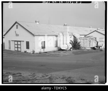 Vista obliqua del sud e ovest, 1995 - Mare isola Cantiere Navale, rivista, a est di Railroad Avenue, tra Garnder e strade carino, Vallejo, Solano County, CA Foto Stock