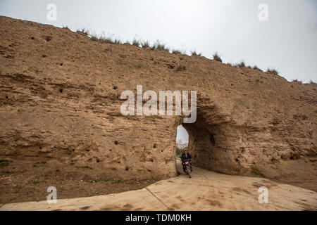 Gannan usanze popolari, umanistica scenario prairie monastero Zhuoma bellissimo sole tenda del Buddha Foto Stock