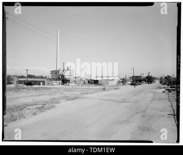 Vista generale dall'Bannock Street, guardando verso nord-ovest. - S. W. Shattuck Chemical Company, Incorporated, 1805 Sud Bannock Street, Denver, Contea di Denver, CO Foto Stock