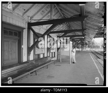 - Overbrook Railroad Station, City Avenue a sessanta-terza strada, Philadelphia, Contea di Philadelphia, PA Foto Stock