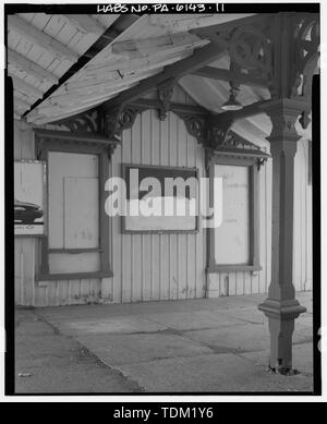 - Overbrook Railroad Station, City Avenue a sessanta-terza strada, Philadelphia, Contea di Philadelphia, PA Foto Stock