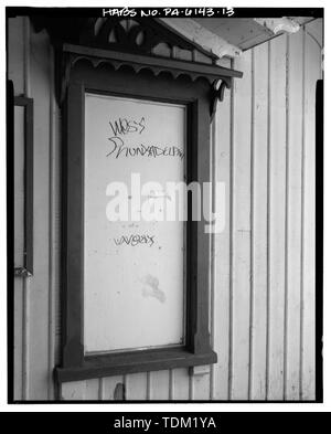 - Overbrook Railroad Station, City Avenue a sessanta-terza strada, Philadelphia, Contea di Philadelphia, PA Foto Stock