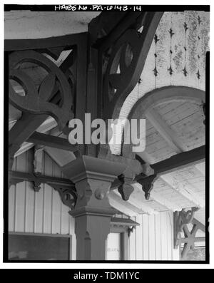 - Overbrook Railroad Station, City Avenue a sessanta-terza strada, Philadelphia, Contea di Philadelphia, PA Foto Stock