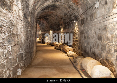 Catania - La piscina del Teatro Romano. Foto Stock