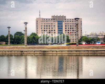 Kam Wah Kam Distretto Tung Edificio governativo Foto Stock