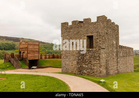 Vindolanda Roman Fort, Northumbria, REGNO UNITO Foto Stock