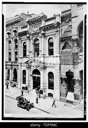 Fotocopia di circa 1910 fotografia che illustra una vista generale dell'edificio, pubblicata in un libro del 1911, Stanley viste di Philadelphia. - Philadelphia fiducia, di cassaforte e di società di assicurazione, 415 Chestnut Street, Philadelphia, Contea di Philadelphia, PA Foto Stock