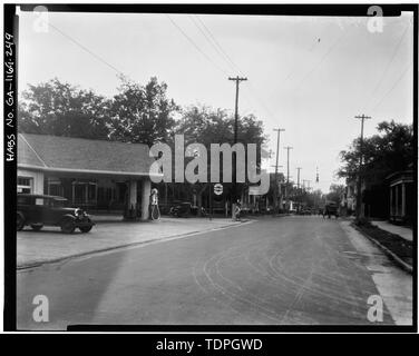 Dalla Georgia storica Società Cordray Foltz, fotografo, 1933 PREZZO E ORIENTE HENRY STRADE - Vittoriano di Savannah Historic District, delimitata dal Gwinnett, Est ampia, West Broad Street e Anderson Lane, Savannah, Chatham County, GA Foto Stock