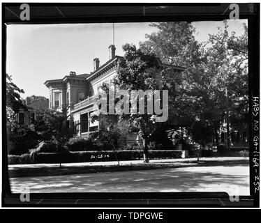 Dalla Georgia storica Società Cordray Foltz, fotografo, 1934 123 WEST GWINNETT STREET - Vittoriano di Savannah Historic District, delimitata dal Gwinnett, Est ampia, West Broad Street e Anderson Lane, Savannah, Chatham County, GA Foto Stock