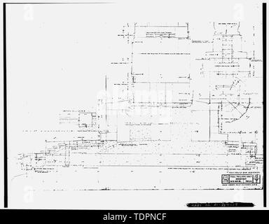 Fotografia del disegno originale del monumento di cortesia H2L2 Architetti e pianificatori, Philadelphia piano di elevazione laterale - I Guerra Mondiale monumento, Memorial Square, la provvidenza, la contea di Providence, RI; Cret, Paolo P; Jennewein, Carl P; Fiorato, M; Bettine, Micandro; DeCoux, Janet; Gorham Manufacturing Foto Stock