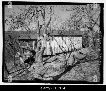 - Pisgah National Forest Inn, Chinquapin cabina, Blue Ridge Parkway Milepost 408.6, Asheville, Buncombe County, NC Foto Stock