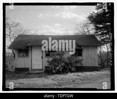 - Pisgah National Forest Inn, servizio lavanderia edificio, Blue Ridge Parkway Milepost 408.6, Asheville, Buncombe County, NC Foto Stock