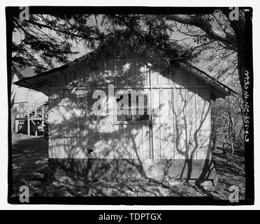 - Pisgah National Forest Inn, servizio lavanderia edificio, Blue Ridge Parkway Milepost 408.6, Asheville, Buncombe County, NC Foto Stock