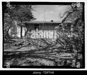 - Pisgah National Forest Inn, servizio lavanderia edificio, Blue Ridge Parkway Milepost 408.6, Asheville, Buncombe County, NC Foto Stock