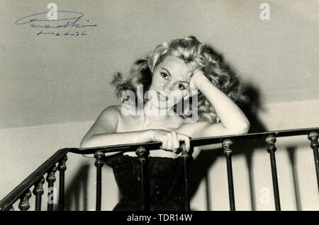 Unidentified attrice spagnola, 1950s Foto Stock