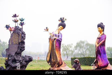 Il paesaggio di Daming Palace sito Foto Stock