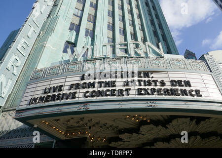 Los Angeles, California, STATI UNITI D'AMERICA 17 giugno 2019 una vista generale di atmosfera a Soundgarden: Vivere da artisti Den coinvolgente esperienza di concerto il 17 giugno 2019 presso il Wiltern di Los Angeles, California, USA. Foto di Barry re/Alamy Stock Photo Foto Stock