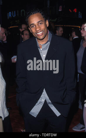 Mar 28, 2000; Los Angeles, CA, Stati Uniti d'America; attore HILL HARPER @ 'i teschi' movie premiere.. (Credito Immagine: Chris Delmas/ZUMA filo) Foto Stock