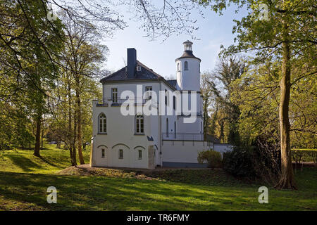 Haus Neuenhofen in primavera, in Germania, in Renania settentrionale-Vestfalia, Basso Reno, Krefeld Foto Stock