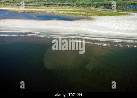 Foto aerea di Ameland, Paesi Bassi, Ameland Foto Stock
