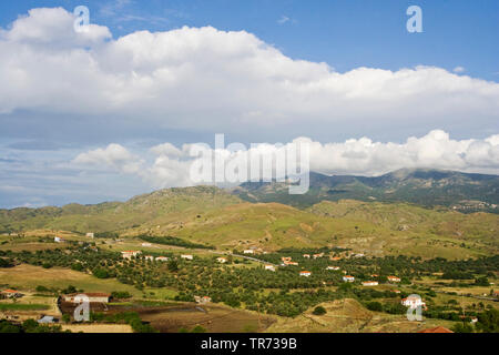Paesaggio di Lesbo, Grecia, Lesbo Foto Stock
