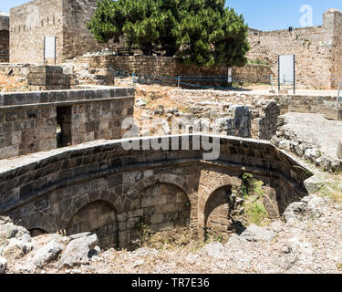 Cittadella di Raymond de Saint-Gilles, Tripoli, Libano Foto Stock