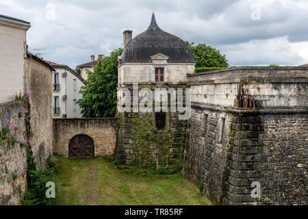 Chateau de Cadillac Cadillac (castello) in Cadillac, Francia Foto Stock