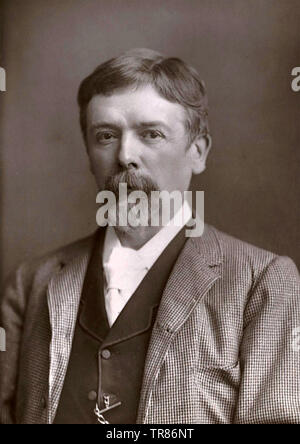 GEORGE du MAURIER (1834-1896) fumettista anglo-francese e scrittore Foto Stock