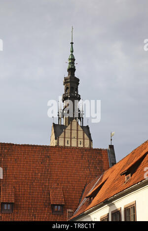 Vista di Elblag. Warmian-Masurian voivodato. Polonia Foto Stock