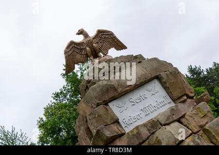 "Namensstein' all'entrata delle Feste Foto Stock
