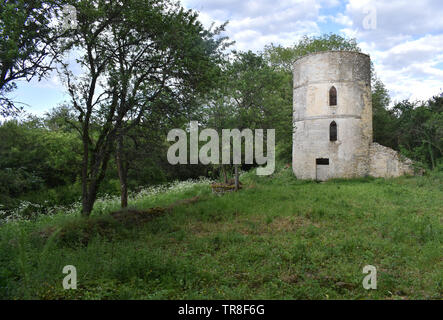 Coates Roundhouse sul Tamigi abbandonati e Severn Canal Foto Stock