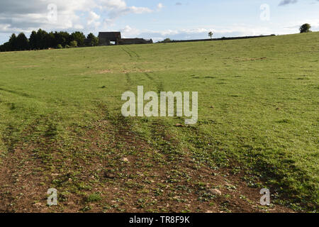 Il Tamigi e Severn traiettoria vicino a Coates nel Gloucestershire. Foto Stock