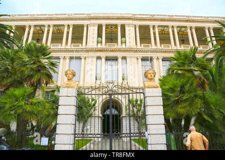 Francia, Alpes Maritimes, Nizza, Palazzo dei Duchi di Savoia, il Palazzo della Prefettura di Nizza Foto Stock