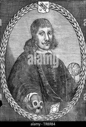 NICHOLAS Culpeper (1616-1654), botanico inglese, medico e astrologo Foto Stock