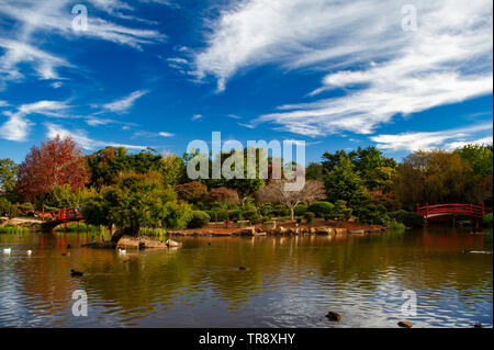 Giardini giapponesi Foto Stock