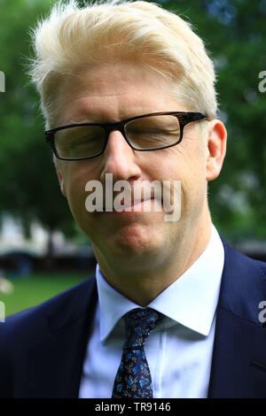 JO JOHNSON MP IN WESTMINSTER SU 30MAGGIO 2019. I politici britannici. Politica. POLITICING. Politica britannica. Foto Stock