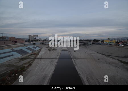 Tijuana - confine messicano a noi Foto Stock