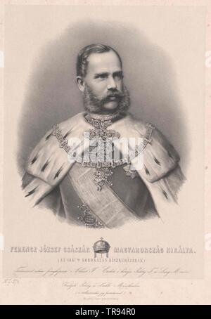 Franz Joseph I, imperatore d'Austria, Additional-Rights-Clearance-Info-Not-Available Foto Stock