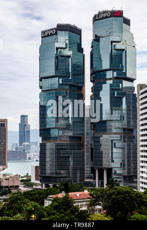 Il centro di Lippo, Isola di Hong kong, Hong Kong, Cina Foto Stock