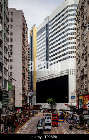 La Baia di Causeway e Sogo Department Store, Hong Kong, Cina Foto Stock