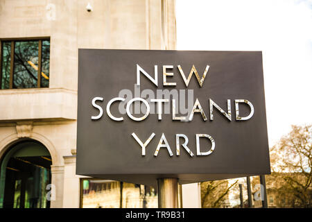 New Scotland Yard Foto Stock