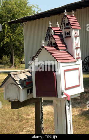 Divertimento cassette postali in North Carolina, STATI UNITI D'AMERICA Foto Stock