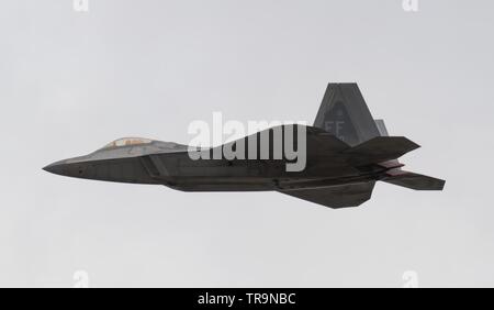 Il USAF F Raptor Foto Stock