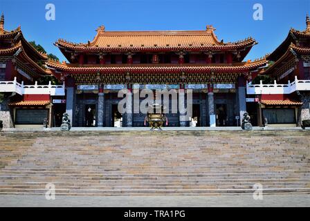 Sun Moon Lake Wen Wu Temple, Taiwan Foto Stock